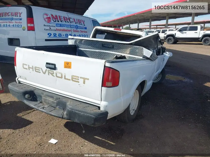 1GCCS1447W8156265 1998 Chevrolet S-10 Fleetside