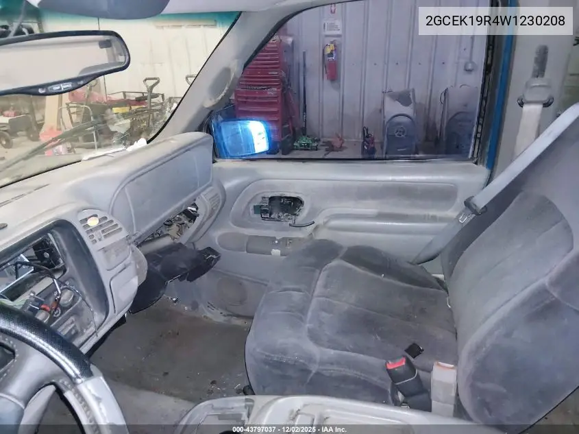 2GCEK19R4W1230208 1998 Chevrolet K1500 Fleetside