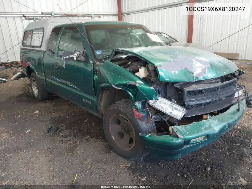 1GCCS19X6X8120247 1999 Chevrolet S-10 Ls