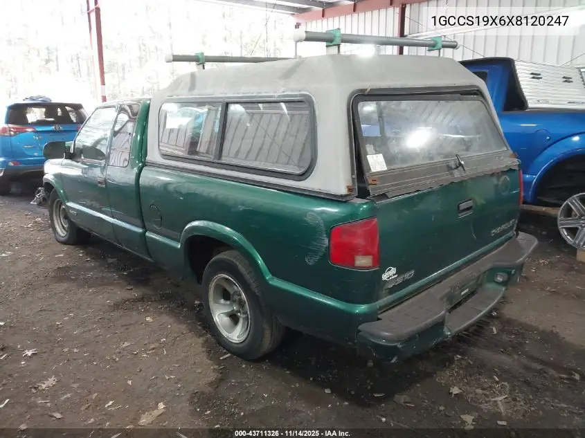 1GCCS19X6X8120247 1999 Chevrolet S-10 Ls