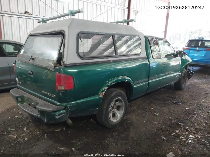 1GCCS19X6X8120247 1999 Chevrolet S-10 Ls