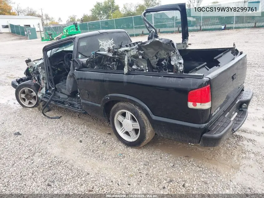 1GCCS19W3Y8299761 2000 Chevrolet S-10 Ls