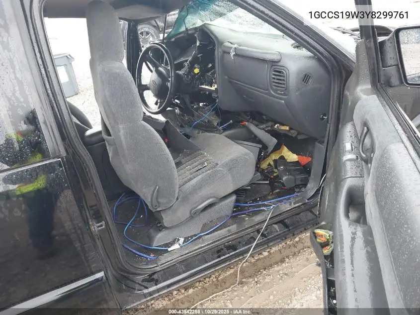 1GCCS19W3Y8299761 2000 Chevrolet S-10 Ls