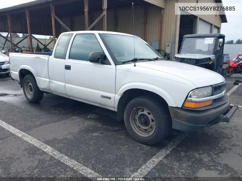 1GCCS1956Y8276885 2000 Chevrolet S-10