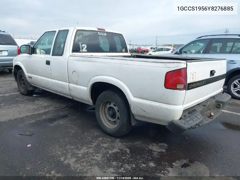 1GCCS1956Y8276885 2000 Chevrolet S-10