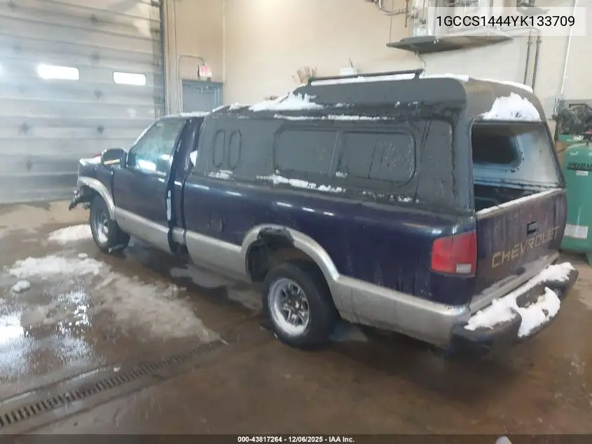 1GCCS1444YK133709 2000 Chevrolet S-10
