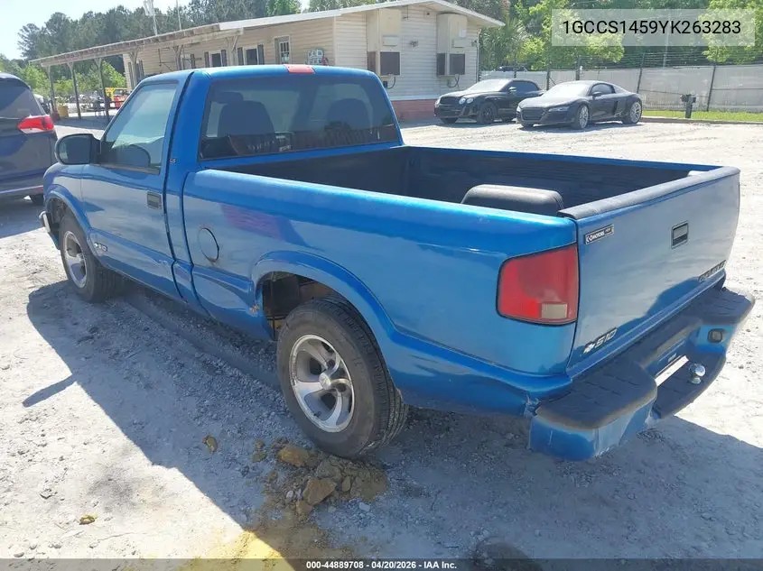 1GCCS1459YK263283 2000 Chevrolet S-10 Ls