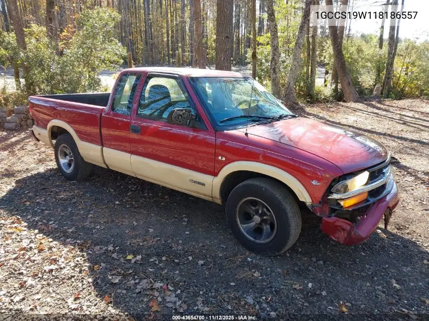 1GCCS19W118186557 2001 Chevrolet S-10 Ls