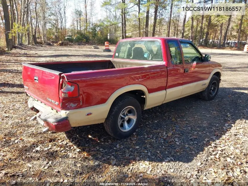 1GCCS19W118186557 2001 Chevrolet S-10 Ls