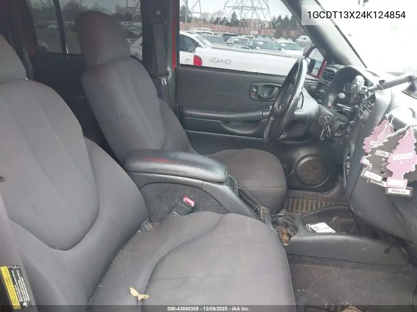 1GCDT13X24K124854 2004 Chevrolet S-10 Ls