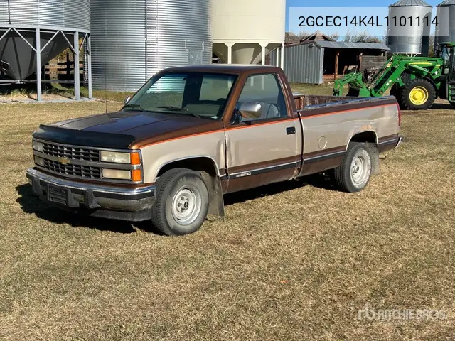 2GCEC14K4L1101114 1990 Chevrolet Silverado 1500 1990 Chevrolet Silverado 1500 4X2 Pickup