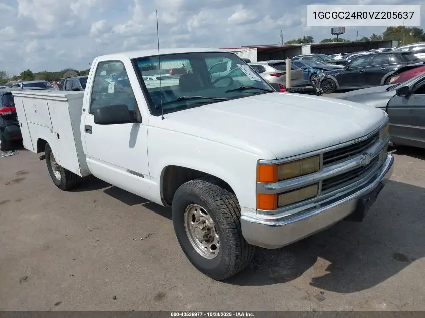 1GCGC24R0VZ205637 1997 Chevrolet C2500 Hd Fleetside