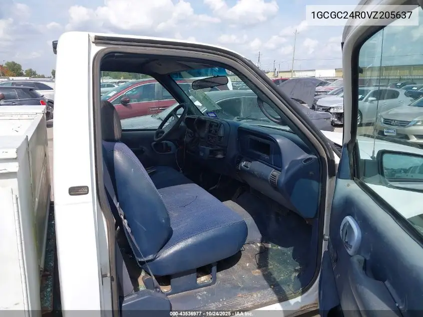 1GCGC24R0VZ205637 1997 Chevrolet C2500 Hd Fleetside