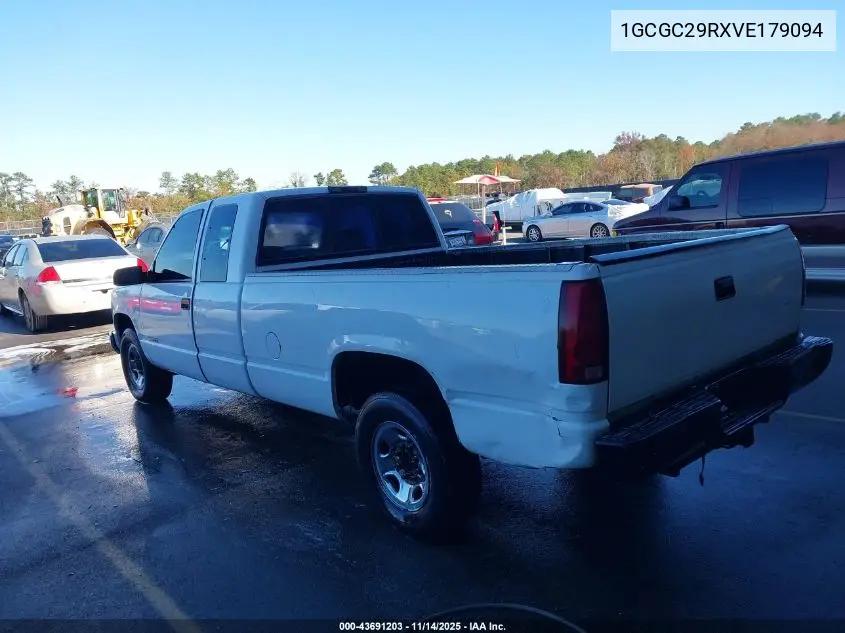 1GCGC29RXVE179094 1997 Chevrolet C2500 Hd Fleetside
