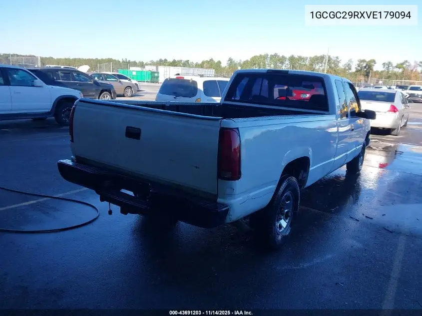 1GCGC29RXVE179094 1997 Chevrolet C2500 Hd Fleetside