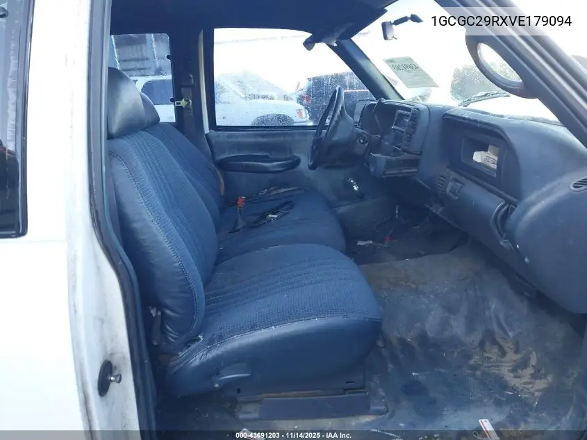 1GCGC29RXVE179094 1997 Chevrolet C2500 Hd Fleetside