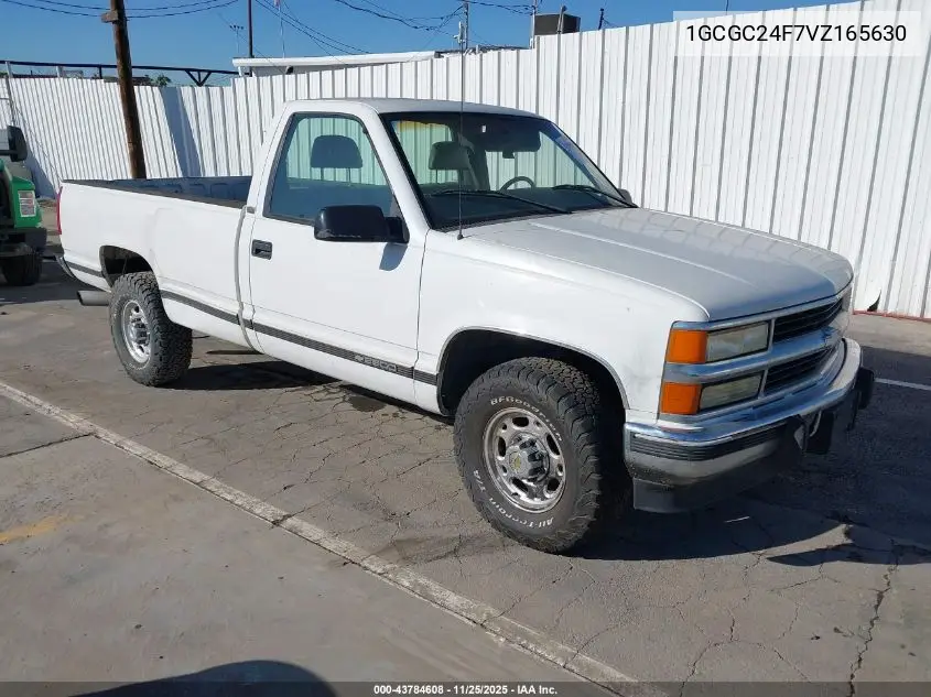 1GCGC24F7VZ165630 1997 Chevrolet C2500 Hd Fleetside