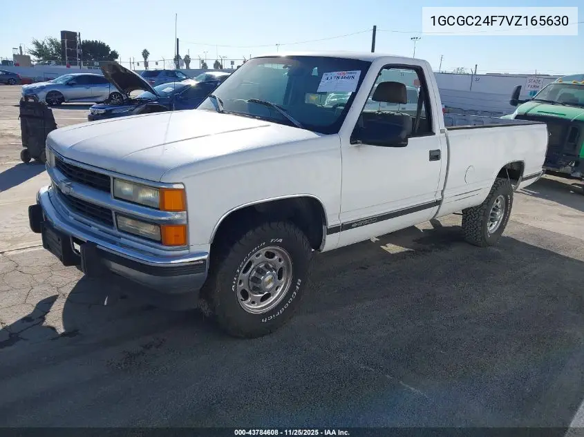 1GCGC24F7VZ165630 1997 Chevrolet C2500 Hd Fleetside