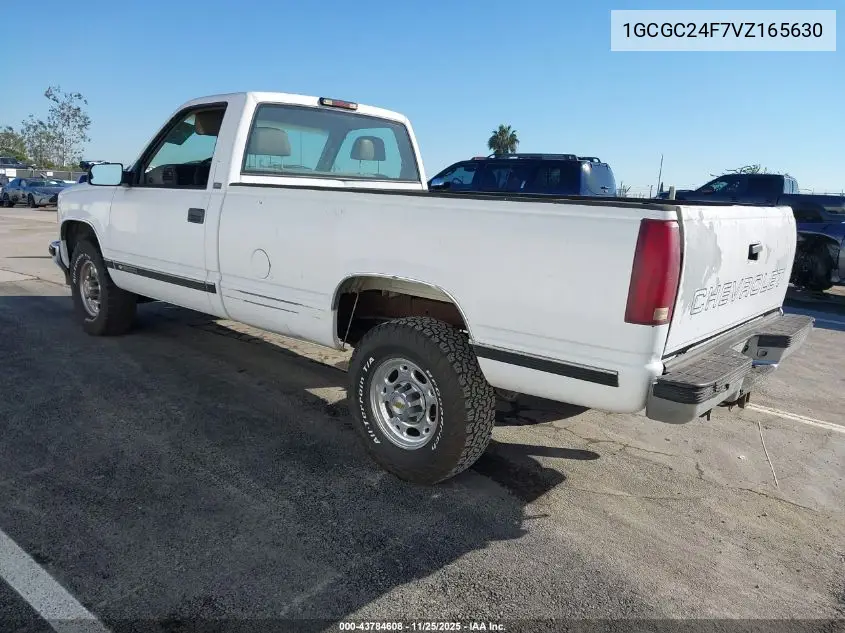 1GCGC24F7VZ165630 1997 Chevrolet C2500 Hd Fleetside