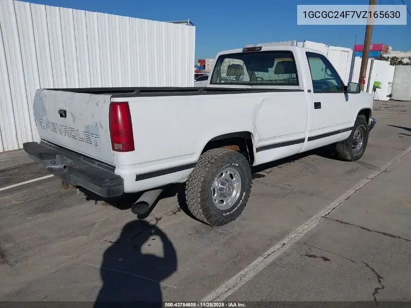 1GCGC24F7VZ165630 1997 Chevrolet C2500 Hd Fleetside