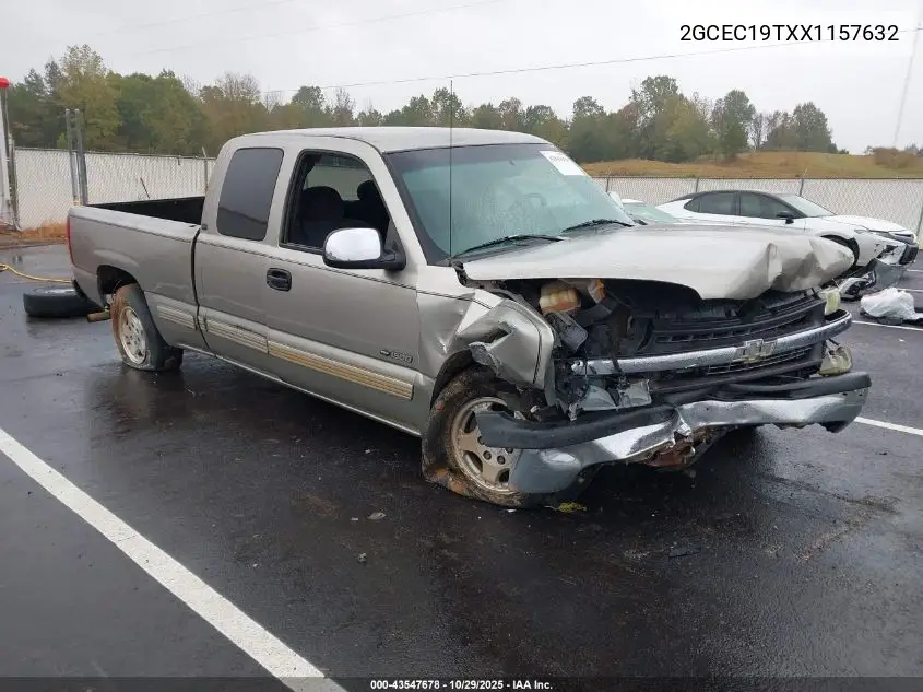 2GCEC19TXX1157632 1999 Chevrolet Silverado 1500 Ls