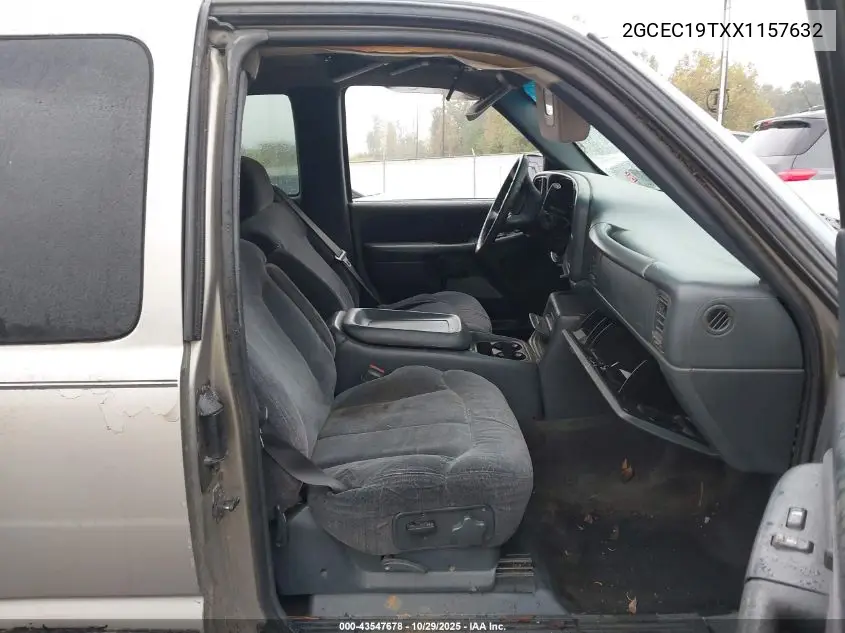 2GCEC19TXX1157632 1999 Chevrolet Silverado 1500 Ls