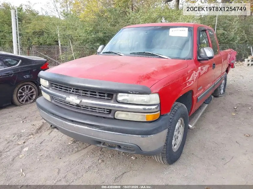 2GCEK19T8X1254749 1999 Chevrolet Silverado 1500 Ls