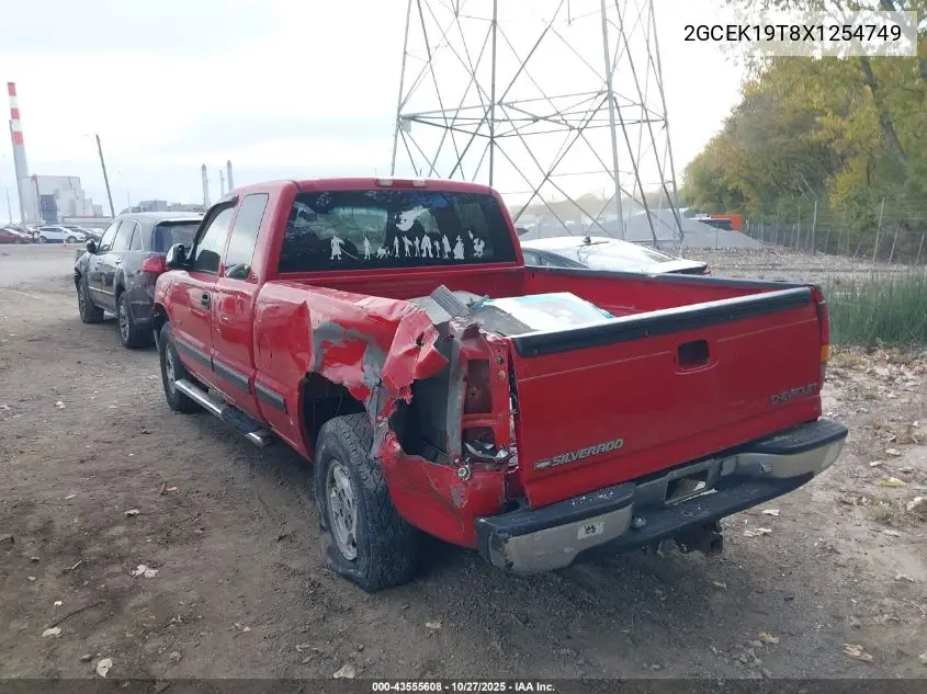 2GCEK19T8X1254749 1999 Chevrolet Silverado 1500 Ls