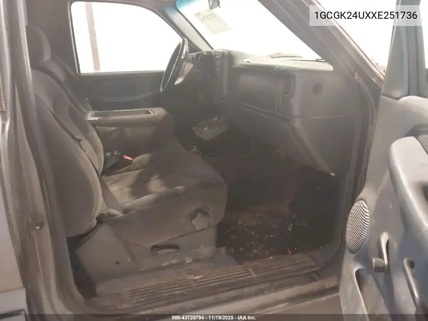 1GCGK24UXXE251736 1999 Chevrolet Silverado 2500