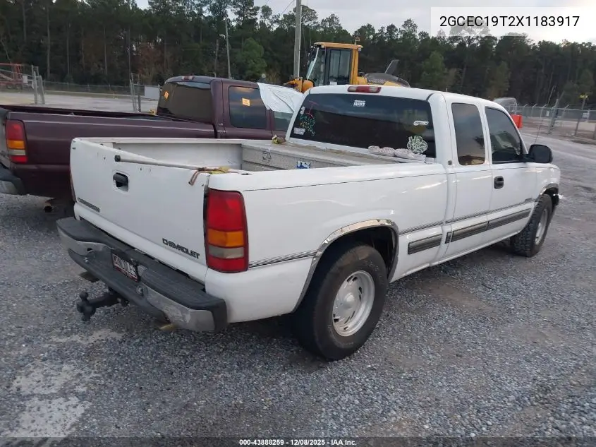 2GCEC19T2X1183917 1999 Chevrolet Silverado 1500 Ls