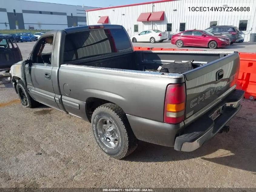 1GCEC14W3YZ246808 2000 Chevrolet Silverado 1500