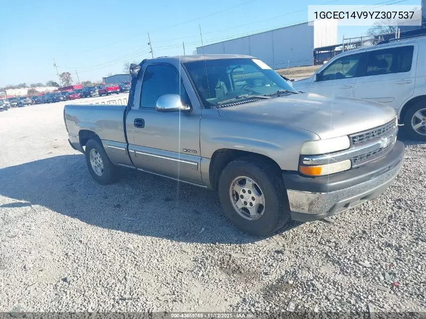 1GCEC14V9YZ307537 2000 Chevrolet Silverado 1500 Ls
