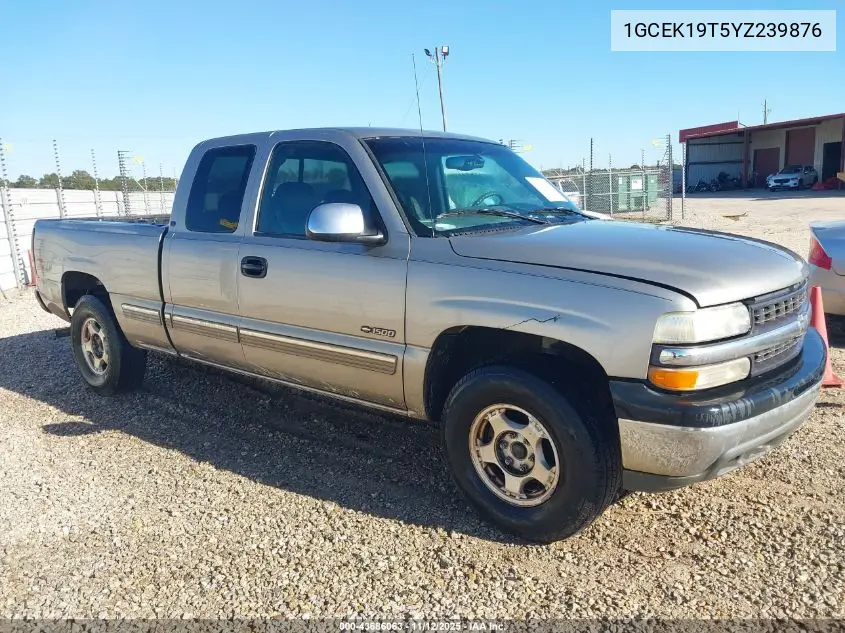1GCEK19T5YZ239876 2000 Chevrolet Silverado 1500 Ls