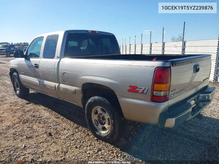 1GCEK19T5YZ239876 2000 Chevrolet Silverado 1500 Ls