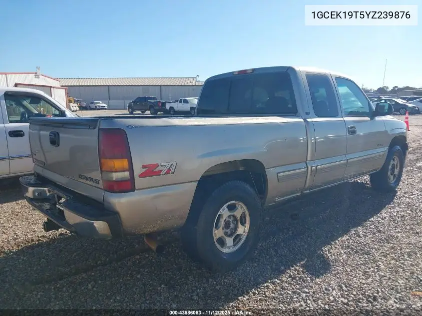 1GCEK19T5YZ239876 2000 Chevrolet Silverado 1500 Ls