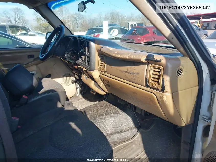 1GCEC14V3YE355042 2000 Chevrolet Silverado 1500