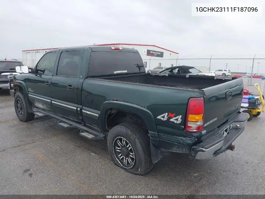 1GCHK23111F187096 2001 Chevrolet Silverado 2500Hd Ls