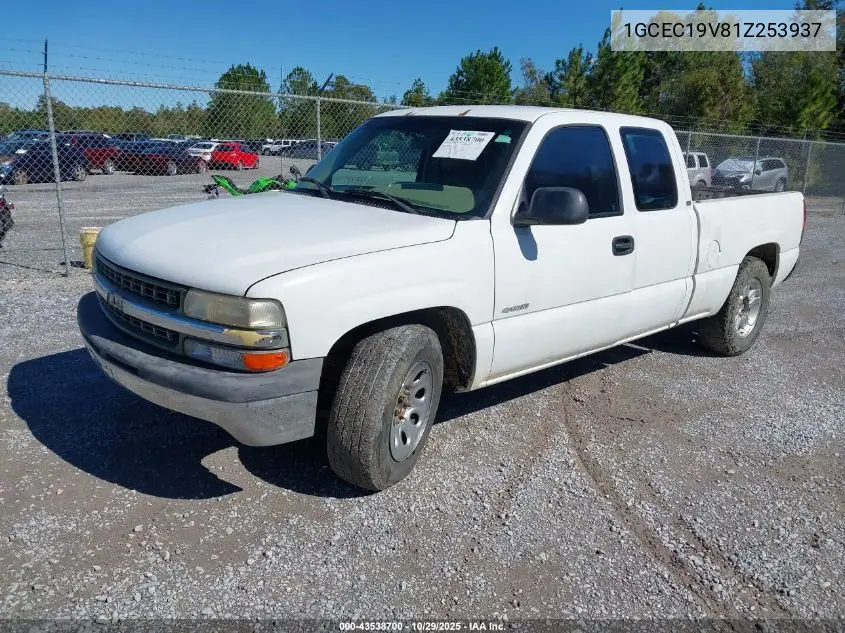 1GCEC19V81Z253937 2001 Chevrolet Silverado 1500