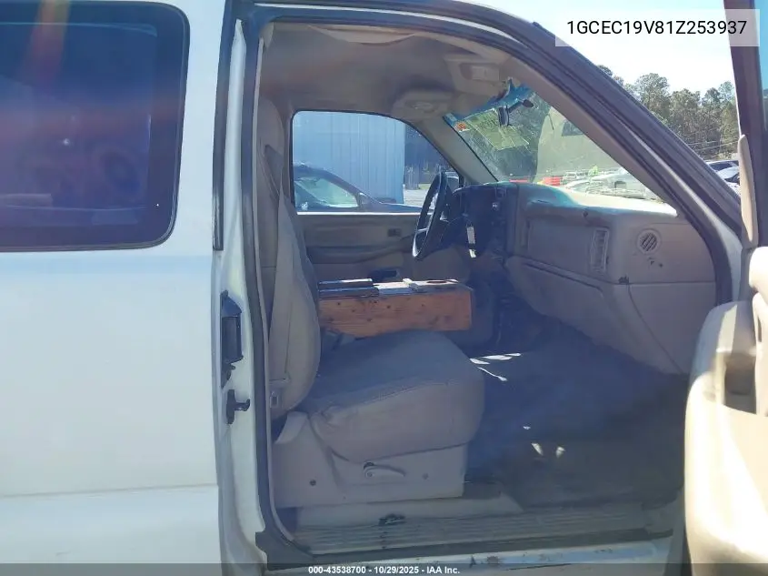 1GCEC19V81Z253937 2001 Chevrolet Silverado 1500