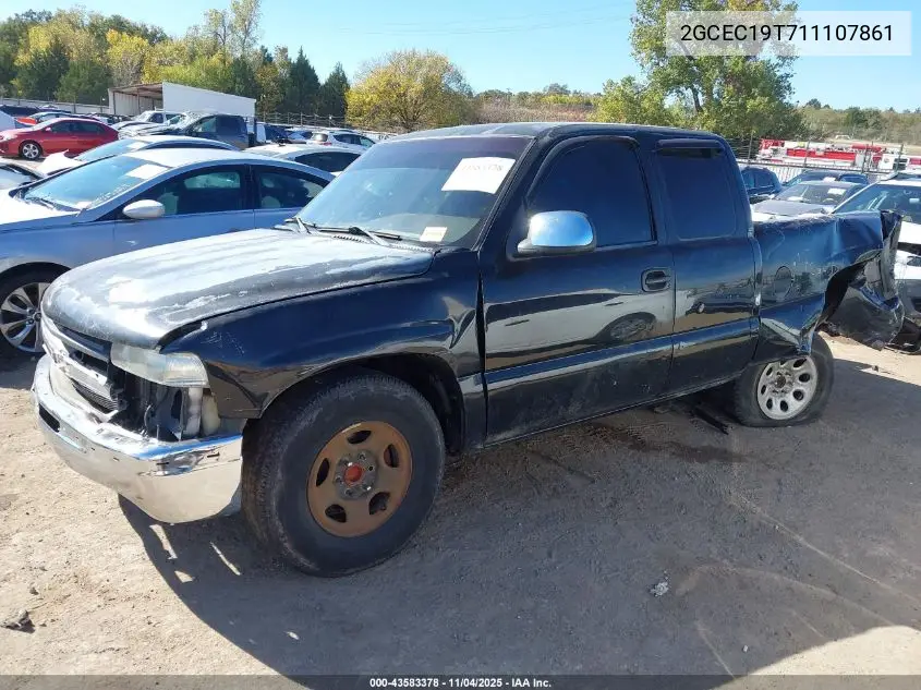 2GCEC19T711107861 2001 Chevrolet Silverado 1500 Lt