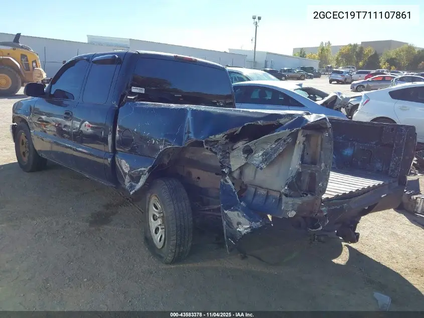 2GCEC19T711107861 2001 Chevrolet Silverado 1500 Lt