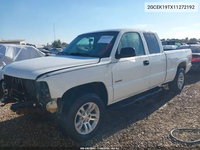 2GCEK19TX11272192 2001 Chevrolet Silverado 1500