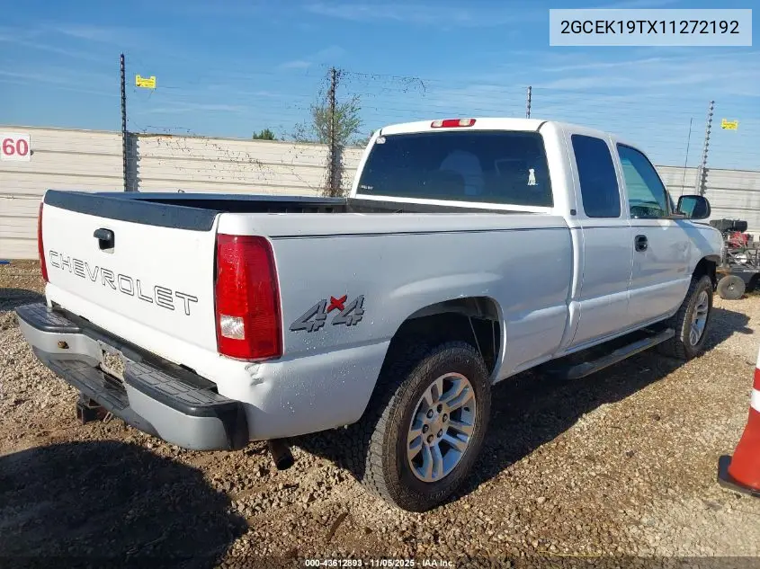 2GCEK19TX11272192 2001 Chevrolet Silverado 1500