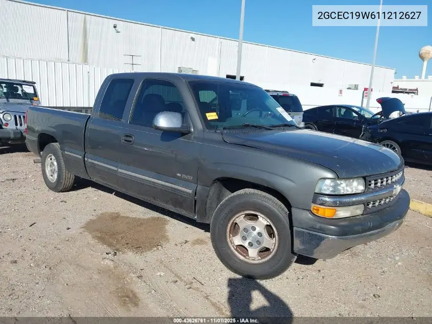 2GCEC19W611212627 2001 Chevrolet Silverado 1500 Ls