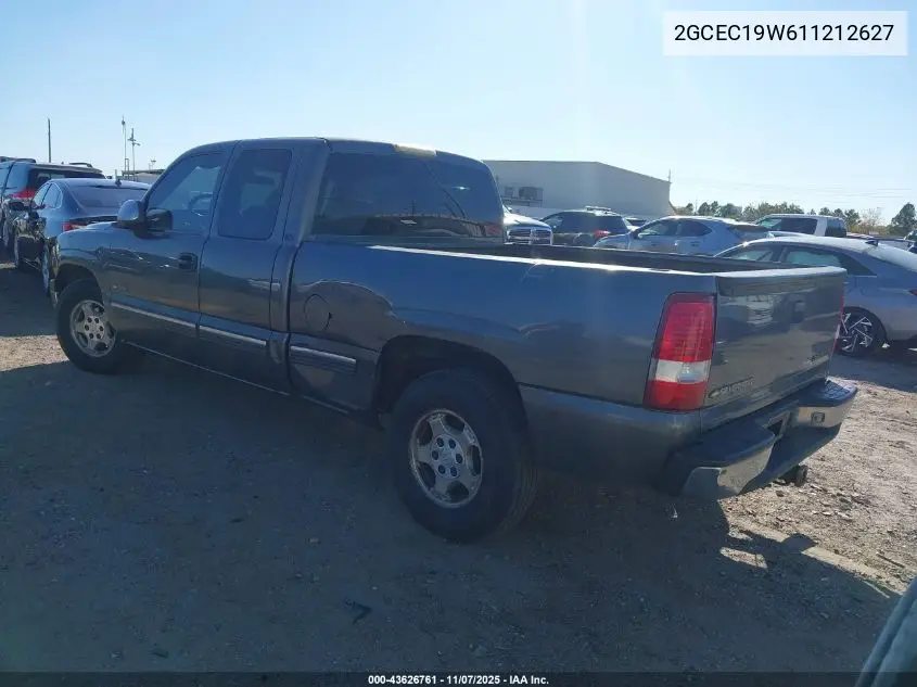 2GCEC19W611212627 2001 Chevrolet Silverado 1500 Ls