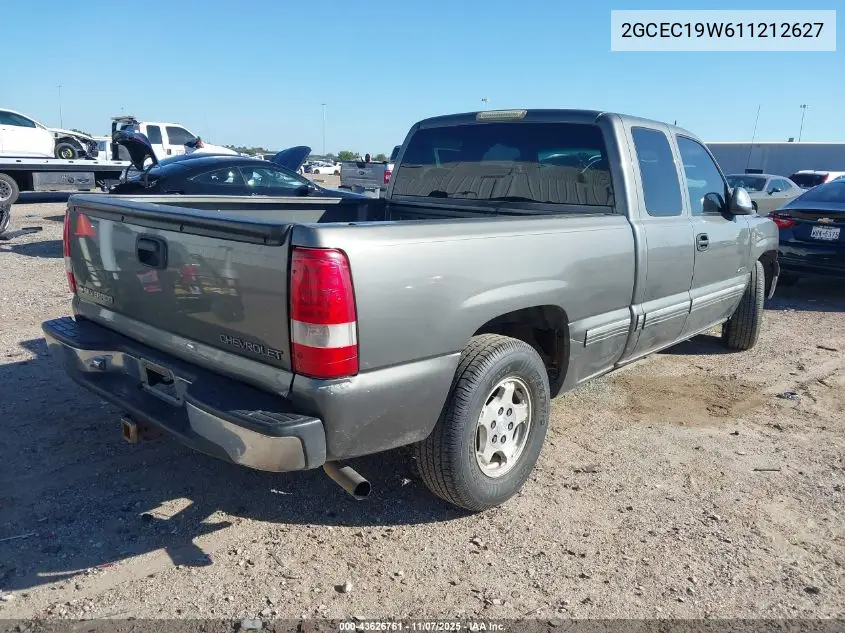 2GCEC19W611212627 2001 Chevrolet Silverado 1500 Ls