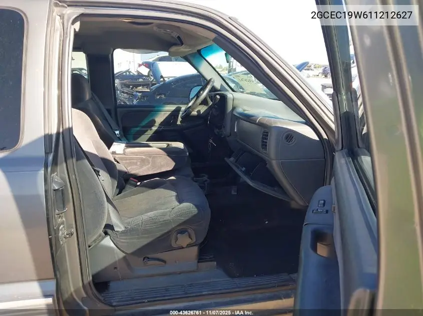 2GCEC19W611212627 2001 Chevrolet Silverado 1500 Ls