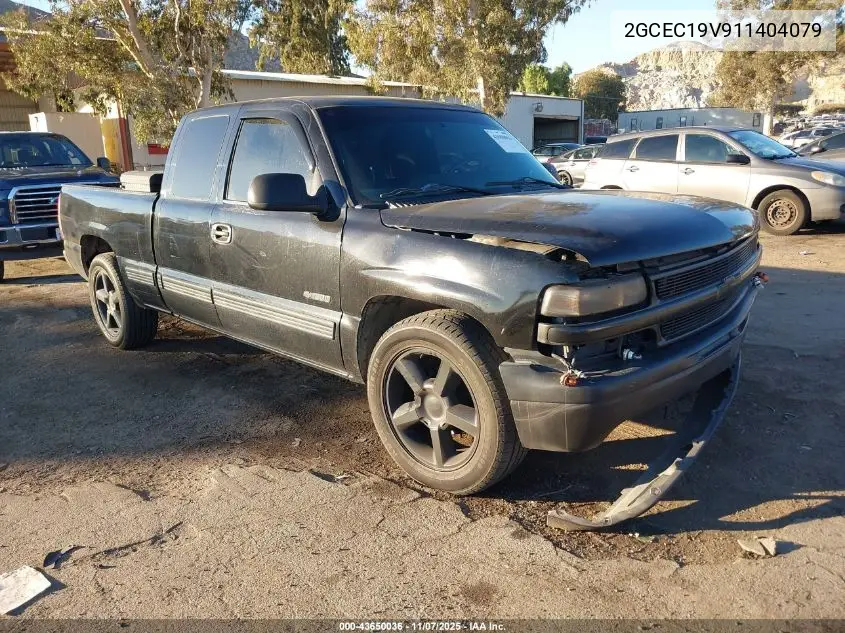 2GCEC19V911404079 2001 Chevrolet Silverado 1500 Ls