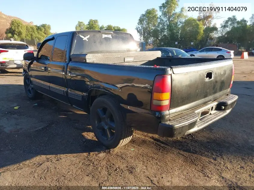 2GCEC19V911404079 2001 Chevrolet Silverado 1500 Ls