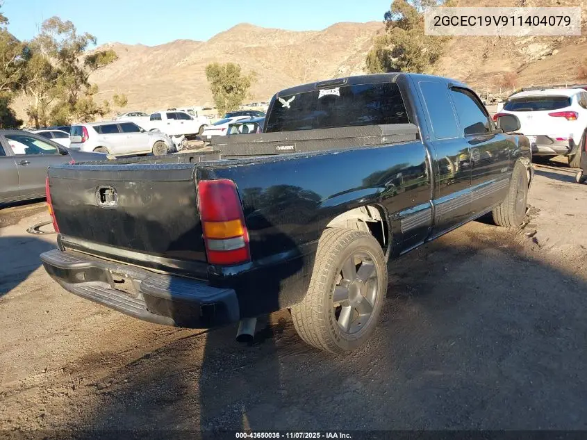 2GCEC19V911404079 2001 Chevrolet Silverado 1500 Ls